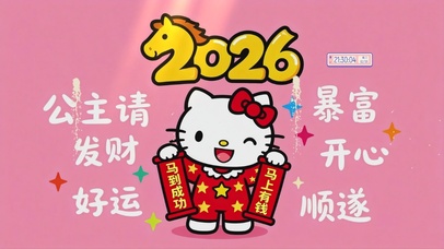 开心好运发财顺遂