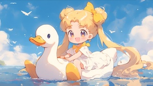 水上小鸭子
