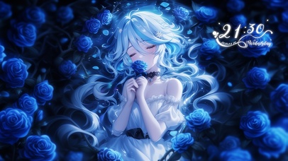 雪墨壁纸丨芙宁娜丨玫瑰花海丨