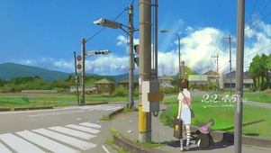 4k 治愈夏日小镇少女