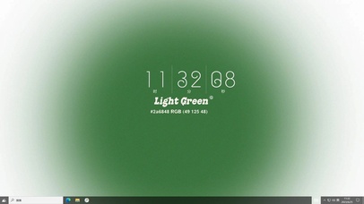 绿色系  电脑主题