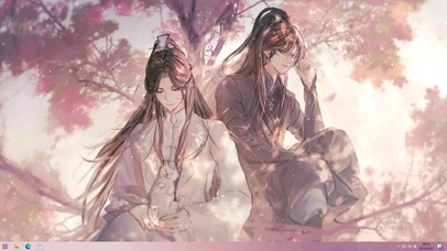 树下的二哈和白猫