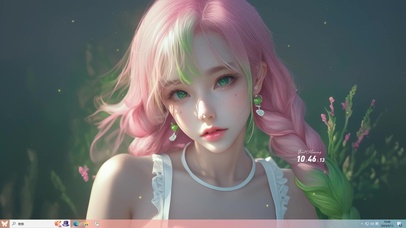 清纯精灵女孩主题