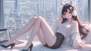 纯欲兔儿少女