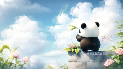 思念家乡的熊猫