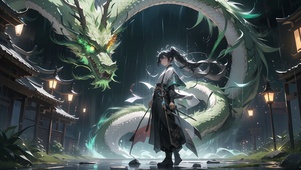 青龙阁楼少女
