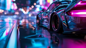 午夜霓虹超跑