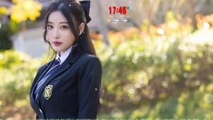 校园制服清纯可爱学妹