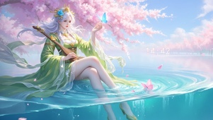 桃花岛仙女