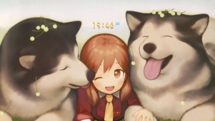 狗狗与小可爱