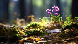 微观绿植小世界	