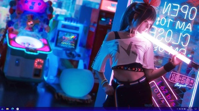 电玩小姐姐可视化主题