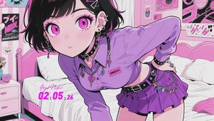 炫酷美少女
