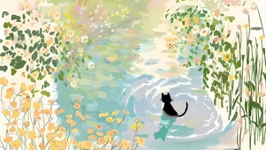治愈黑猫