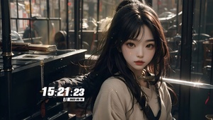 国风清纯美女
