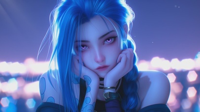 可爱少女金克斯