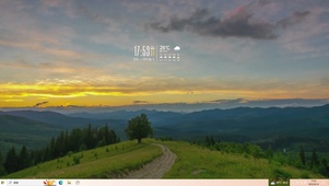 落日主题
