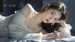 4K 慵懒女生