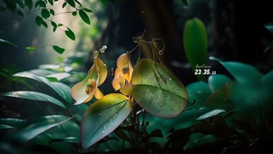 护眼 绿色植物