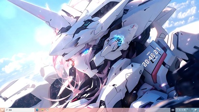 4k炫酷机甲美少女