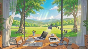 窗边绿野的学习日常