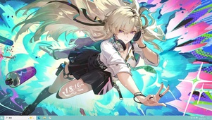 4k元气涂鸦少女