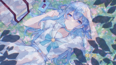 夏日可爱美少女