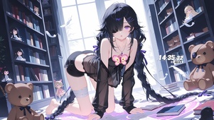 清纯黑丝女孩