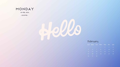 色彩极简桌面壁纸