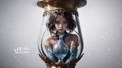 4K瓶中美女-BG-0116