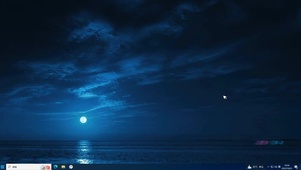 月夜主题壁纸