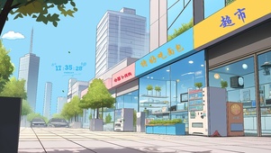 夏日街道