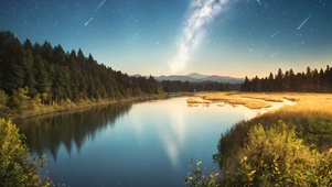 4k护眼星河
