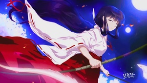 4K 经典动漫 犬夜叉 桔梗