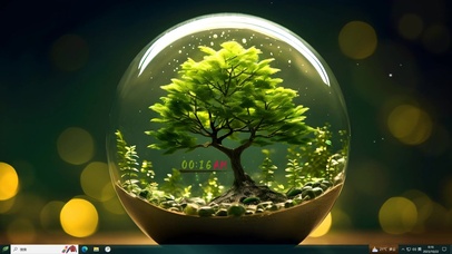 清新护眼 水晶球	