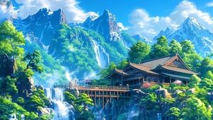 绝美春天仙境
