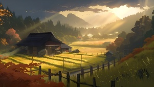 治愈早晨美景