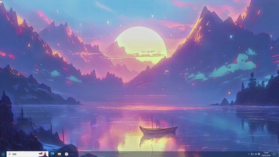 梦幻AI动漫场景-桌面主题