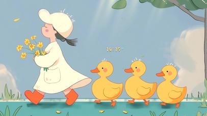 带着小鸭去春游