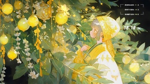 夏日萤火夜