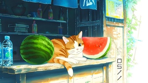 午后小猫咪