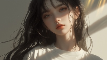 4K夏日悠闲慵懒美女 午后54