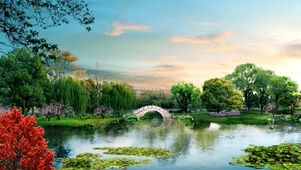 小桥流水