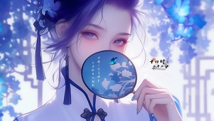 唯美古风女孩