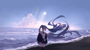 双马尾少女