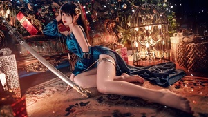 4K长腿美女