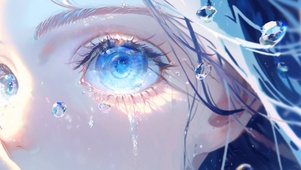 眼睛里的水珠