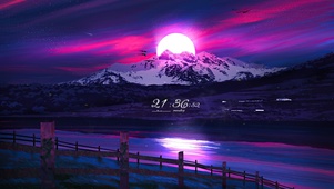 4K 唯美治愈夜晚星空