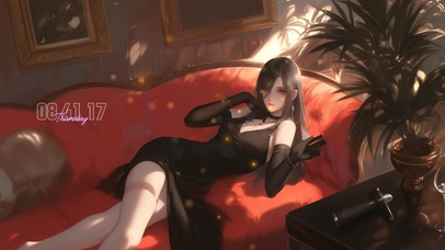 发丝在阳光下闪烁着金色的光