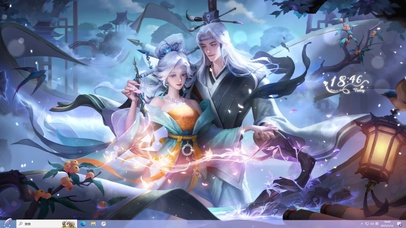 王者荣耀干将莫邪 画中仙